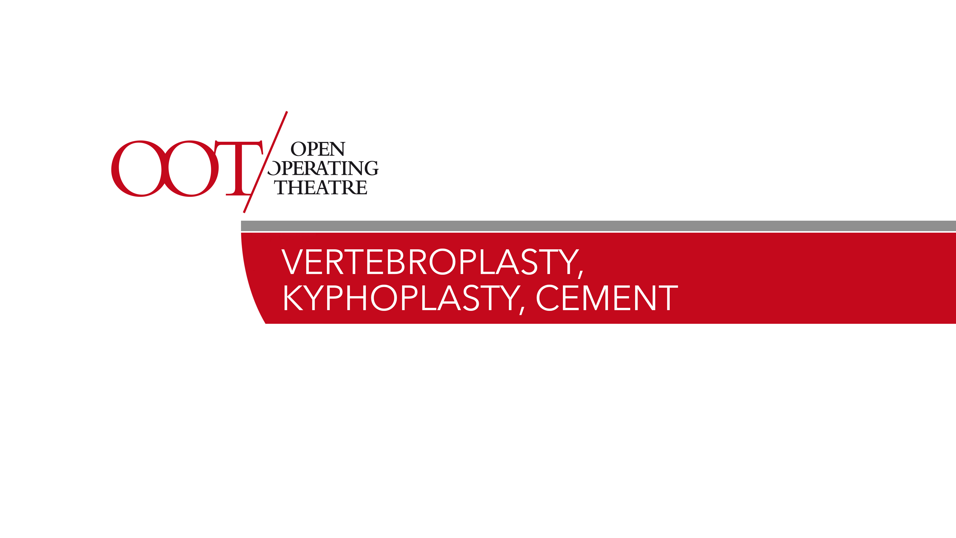 Vertebroplasty, Kyphoplasty, Cement